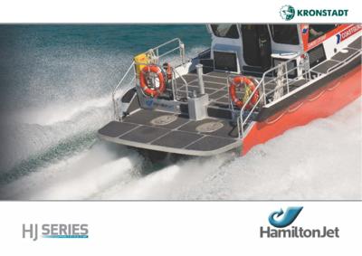 Буклет «Водометные движители Hamilton Jet серии HJ»