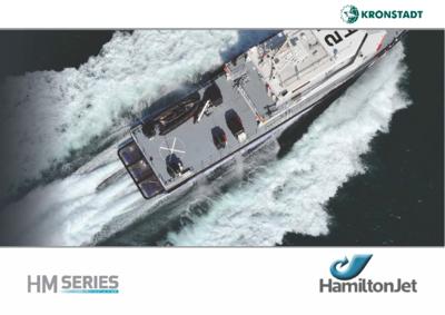 Буклет «Водометные движители Hamilton Jet серии HM»