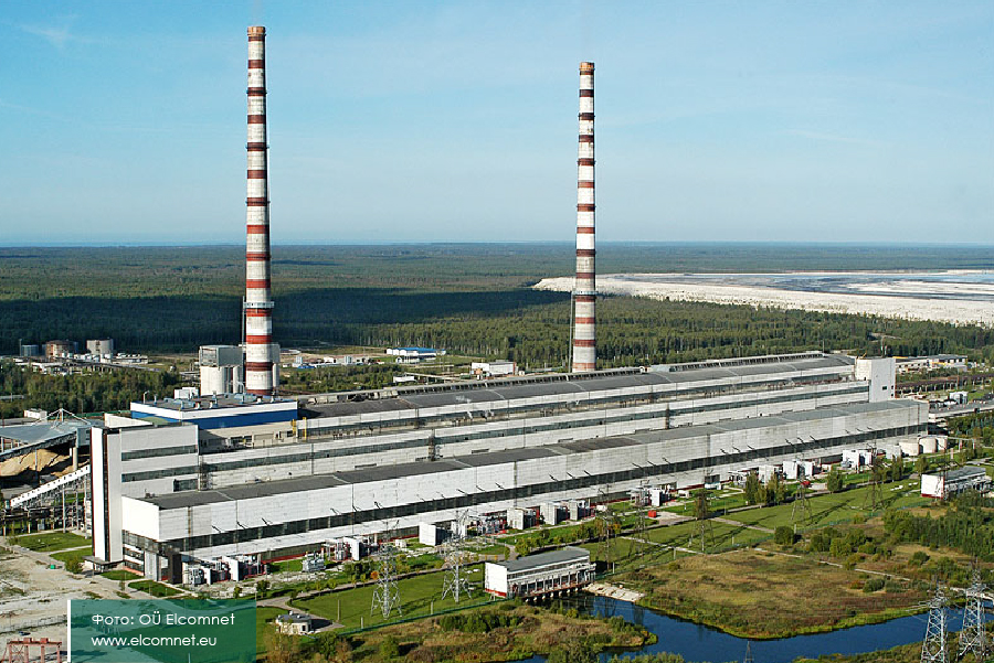 Эстонская ГРЭС  - контроль выбросов в атмосферу